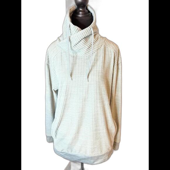 Sea Foam Green Comfy Columbia Pullover Size Medium - Picture 1 of 4